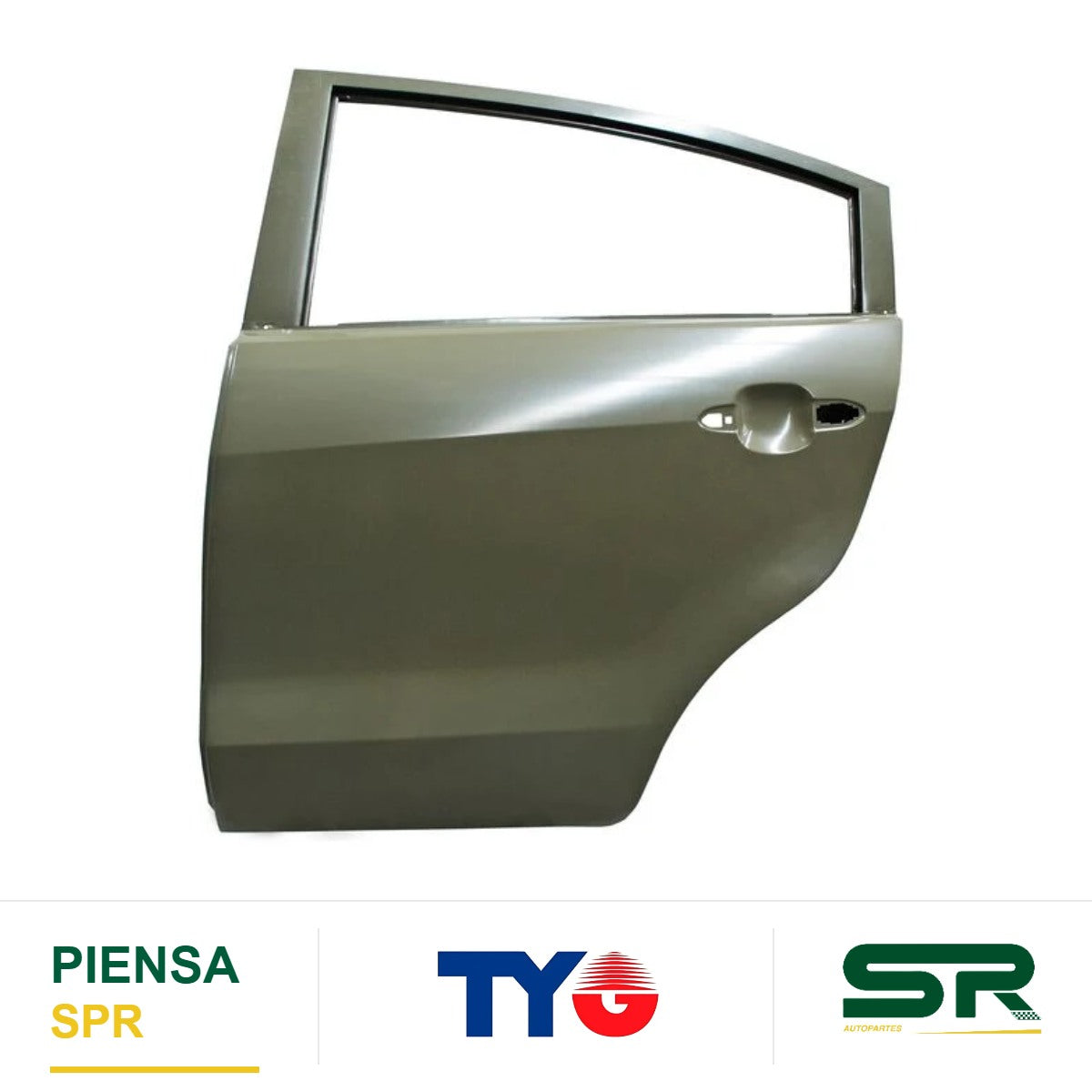 PUERTA TRASERA IZQUIERDA KIA RIO 16 / USA TYPE 2012-2016 TYG