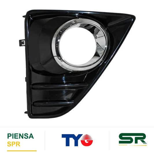 REJILLA DERECHO PARA FARO DE NIEBLA CROMADA TOYOTA YARIS 2017 5P C / FILO 352 TYG