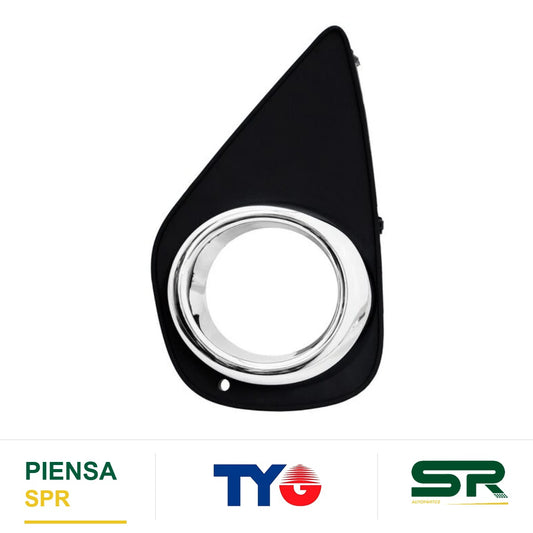 REJILLA IZQUIERDO PARA FARO DE NIEBLA CROMADA TOYOTA YARIS 2015-2016 5P C / MOLD 352 TYG