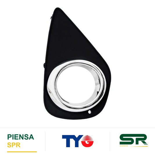 REJILLA DERECHO PARA FARO DE NIEBLA CROMADA TOYOTA YARIS 2015-2016 5P C / MOLD 352 TYG