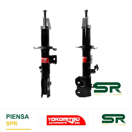 AMORTIGUADOR DELANTERO IZQUIERDO GAS (KICKS 2017-2024) NISSAN VERSA 1.6L 2020-2024 YOKOMITSU
