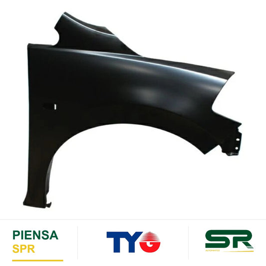 SALPICADERA DERECHA NISSAN TIIDA 2006-2017 C / CUARTO LAT 28903 TYG