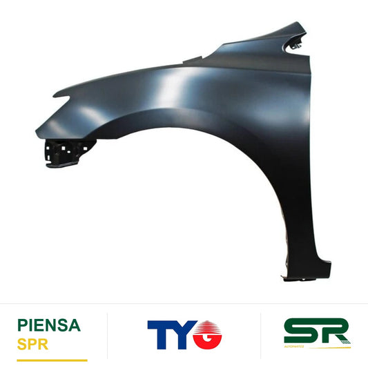 SALPICADERA IZQUIERDA NISSAN SENTRA 2017-2019 S / HOYO P / MOLD 28902 TYG