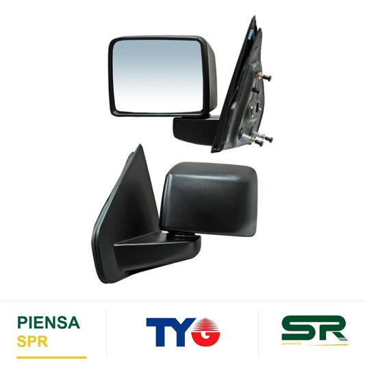 ESPEJO IZQUIERDO MANUAL SIN CONTROL FORD PICKUP F-150 CHICO AMERICANO XTR 2004-2008 / FORD LARIAT 2004-2008 / FORD HARLEY 2004-2008 / FORD FX4 2004-2008 / FORD FX2 2004-2008 / FORD KING RANCH 2004-2008 / FORD LIMITED 2004-2008 / FORD XL 2004-2008 / FORD X