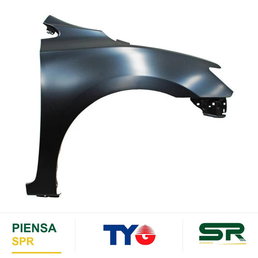 SALPICADERA DERECHA NISSAN SENTRA 2017-2019 S / HOYO P / MOLD TYG