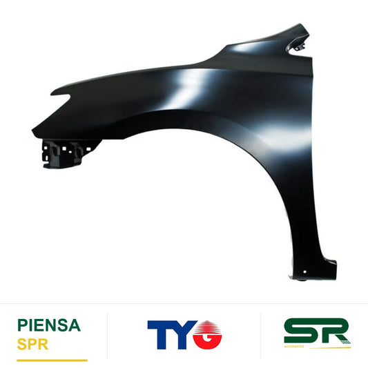 SALPICADERA IZQUIERDA NISSAN SENTRA 2017-2019 C / HOYO P / MOLD TYG