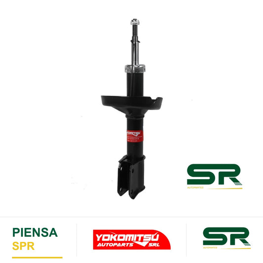 AMORTIGUADOR DELANTERO AMBOS LADOS GAS (CLIO 2002-2010) NISSAN PLATINA 1.6L 2002-2010 YOKOMITSU