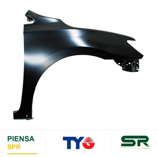 SALPICADERA DERECHA NISSAN SENTRA 2017-2019 C / HOYO P / MOLD TYG