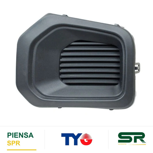 REJILLA IZQUIERDO SIN FARO DE NIEBLA NEGRA TOYOTA TACOMA 2016-2023 TYG