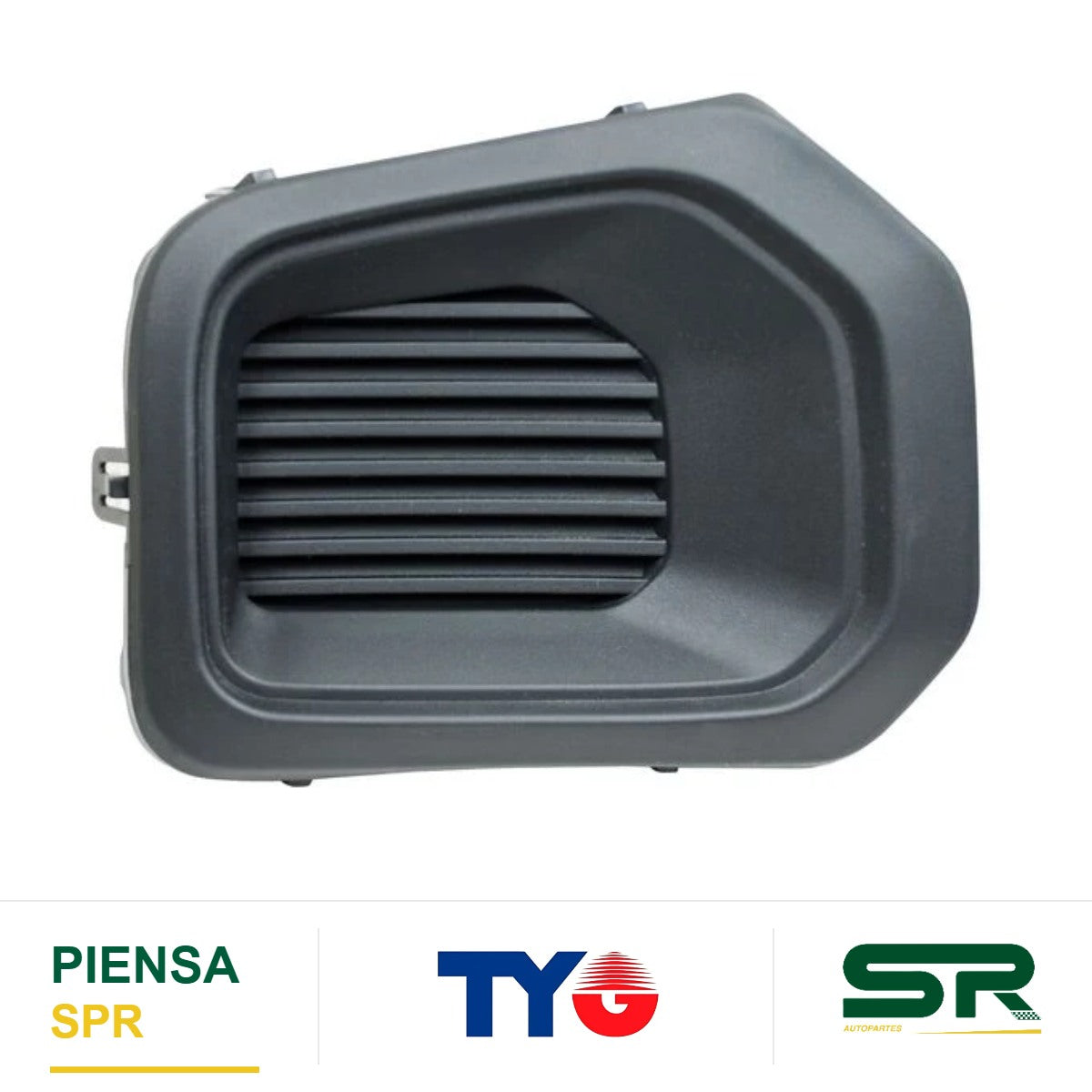REJILLA DERECHA SIN FARO DE NIEBLA NEGRA TOYOTA TACOMA 2016-2023 TYG