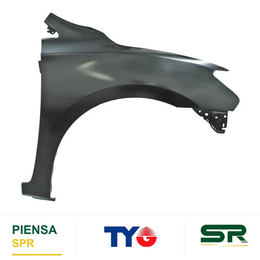 SALPICADERA DERECHA NISSAN SENTRA 2013-2016 S / HOYO P / MOLD 287 TYG