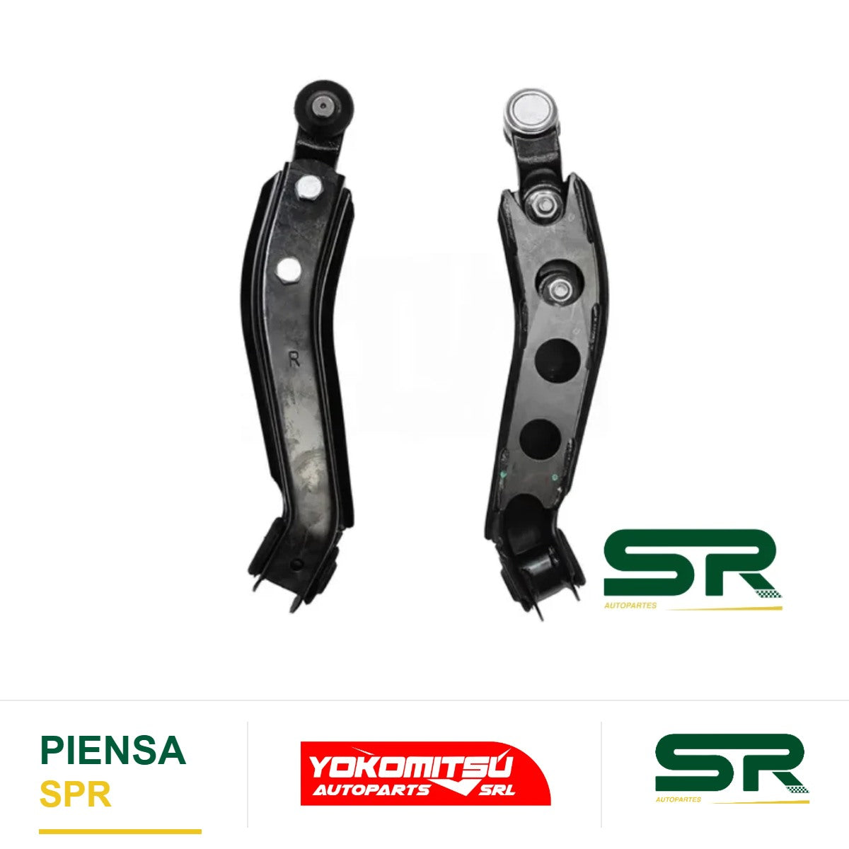HORQUILLA INFERIOR DELANTERA DERECHA CON RÓTULA CON BUJE (TORNADO 12-20) CHEVY PICK-UP 1.6L 1997-2003 YOKOMITSU