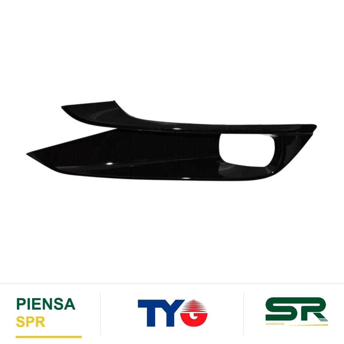 REJILLA IZQUIERDA PARA FARO DE NIEBLA TOYOTA SIENNA 2021-2025 TYG