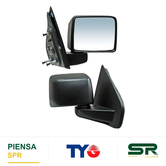 ESPEJO DERECHO MANUAL SIN CONTROL FORD PICKUP F-150 CHICO AMERICANO XTR 2004-2008 / FORD LARIAT 2004-2008 / FORD HARLEY 2004-2008 / FORD FX4 2004-2008 / FORD FX2 2004-2008 / FORD KING RANCH 2004-2008 / FORD LIMITED 2004-2008 / FORD XL 2004-2008 / FORD XLT