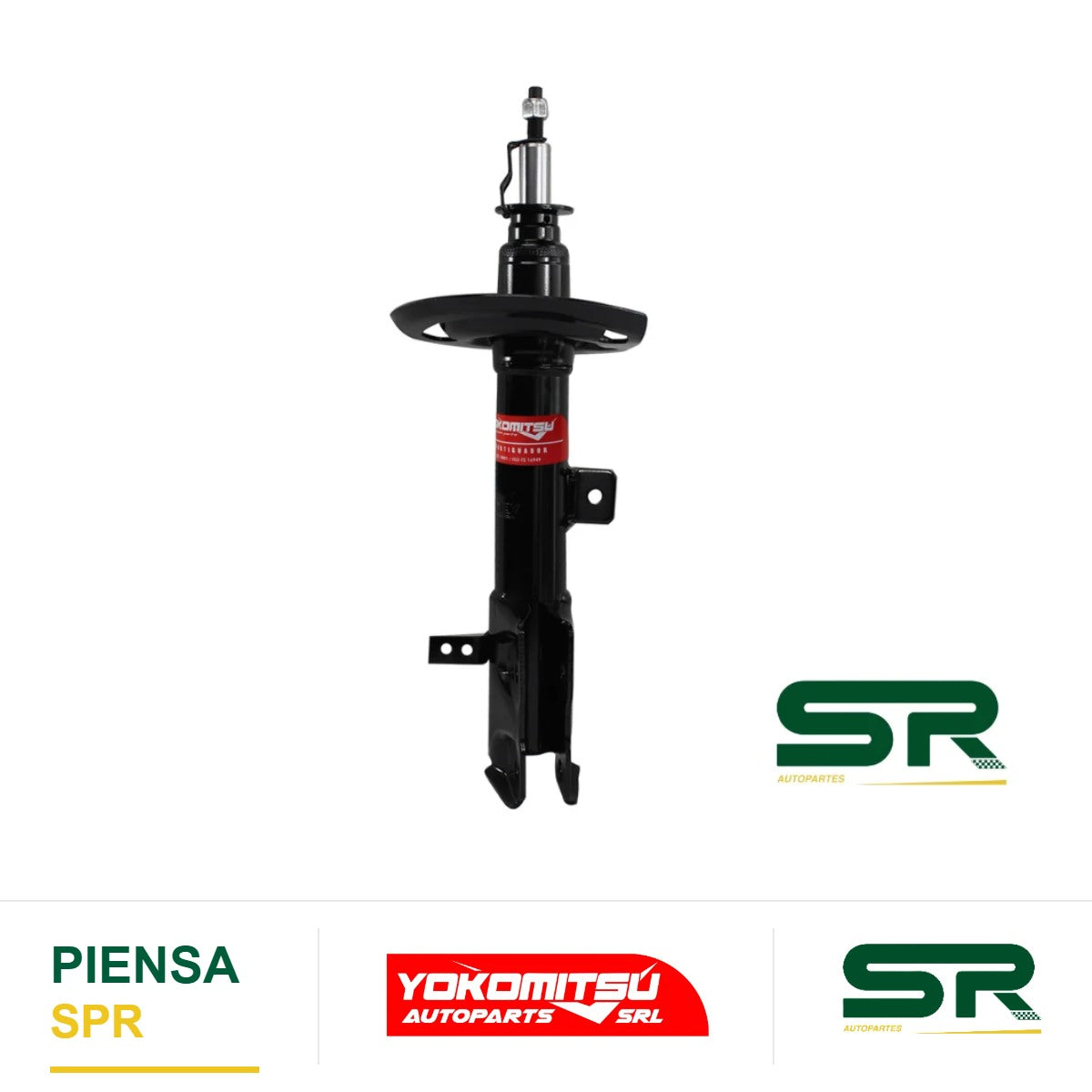 AMORTIGUADOR DELANTERO IZQUIERDO GAS (CALIBER 2007-2012/COMPASS 2007-2017) JEEP PATRIOT 2.0L/2.2L/2.4L 2007-2017 YOKOMITSU