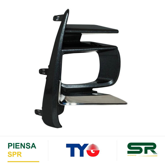 REJILLA DERECHO PARA FARO DE NIEBLA CROMADA TOYOTA SIENNA 2018-2020 LIMITED NEGRO / 352 TYG
