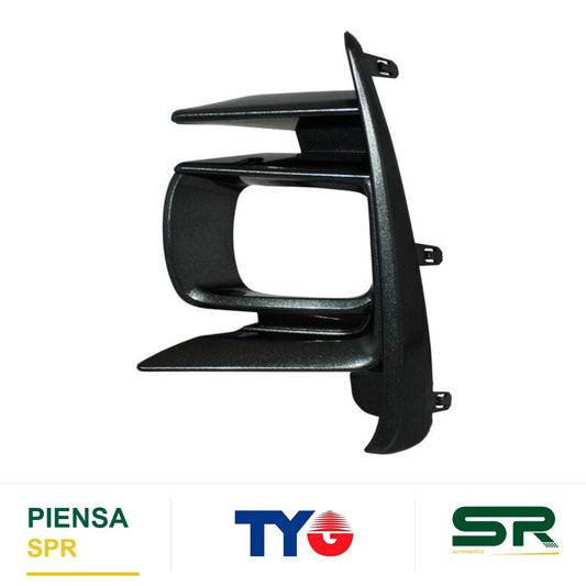 REJILLA IZQUIERDO PARA FARO DE NIEBLA GRIS PLATA TOYOTA SIENNA 2018-2020 CE / LE / XLE / 352 TYG