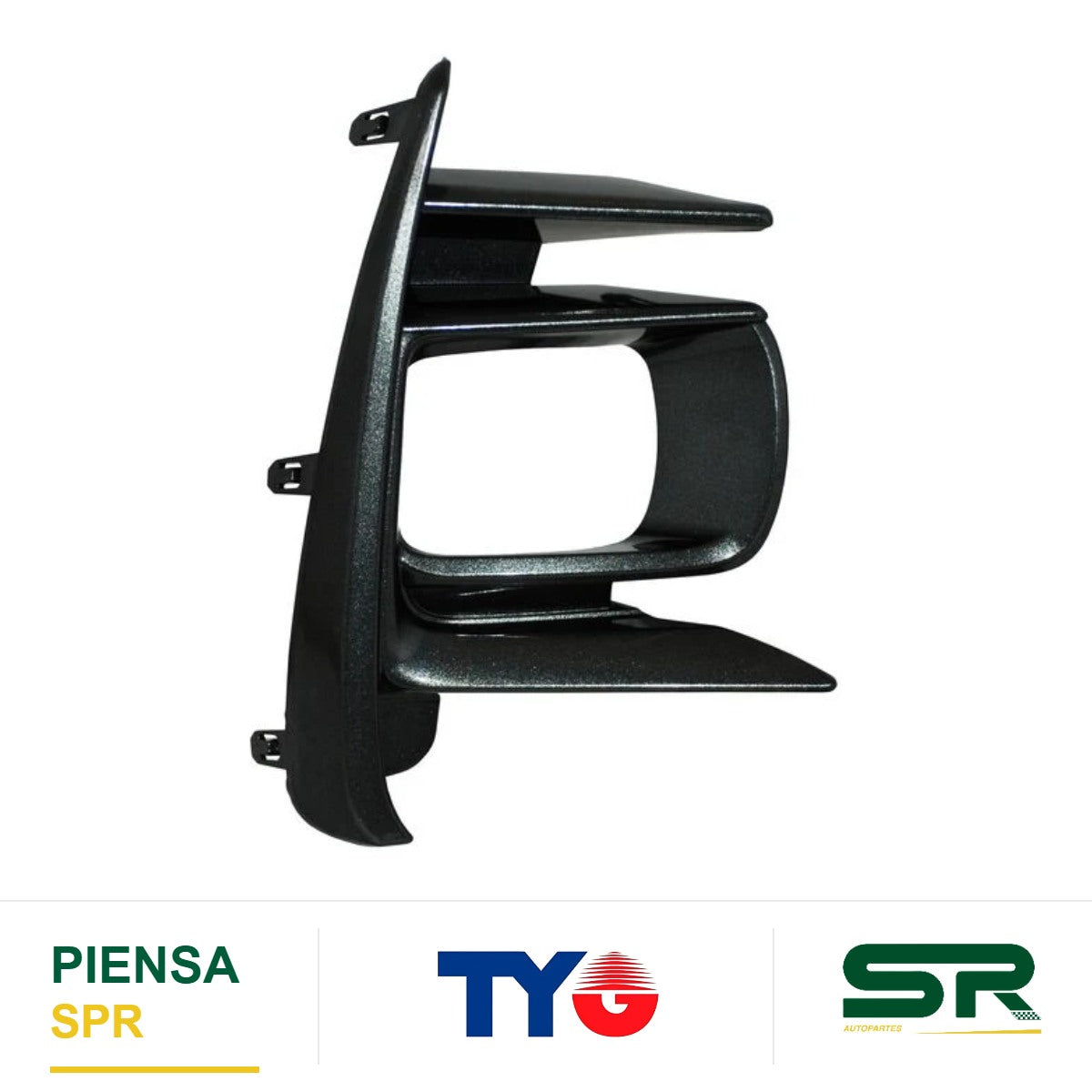 REJILLA DERECHA PARA FARO DE NIEBLA PLATA GRIS TOYOTA SIENNA 2018-2020 TYG