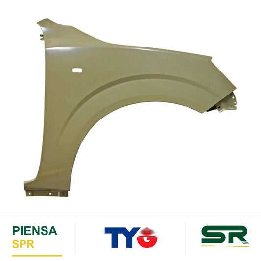 SALPICADERA DERECHA NISSAN PU NP-300 2021-2025 C / HOYO P / CUARTO TYG
