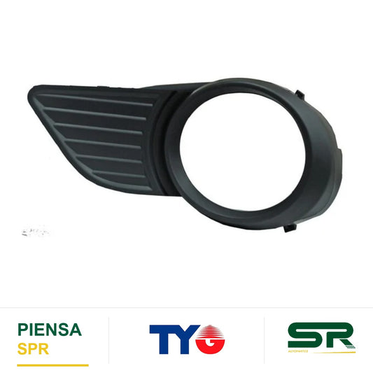 REJILLA IZQUIERDO PARA FARO DE NIEBLA NEGRA TOYOTA SIENNA 2011-2017 TYG