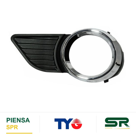 REJILLA IZQUIERDO PARA FARO DE NIEBLA CROMADA TOYOTA SIENNA 2011-2017 C / MOLD 352 TYG