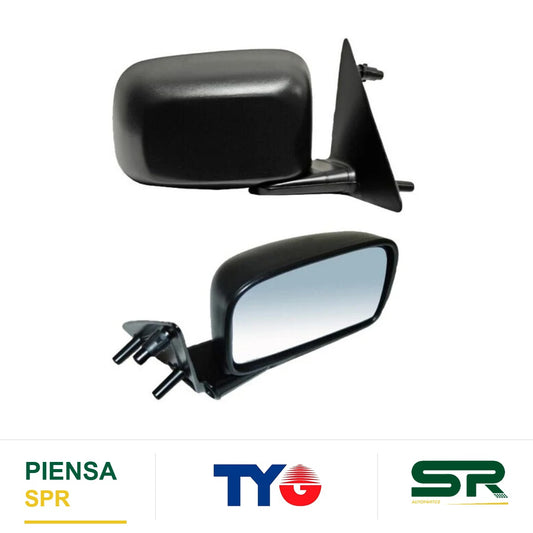 ESPEJO DERECHO MANUAL SIN CONTROL VOLKSWAGEN GOLF / VOLKSWAGEN JETTA GTX 1987-1992 / VOLKSWAGEN GLI 1987-1992 / VOLKSWAGEN GTI 1987-1992 / VOLKSWAGEN GL 1987-1992 TYG