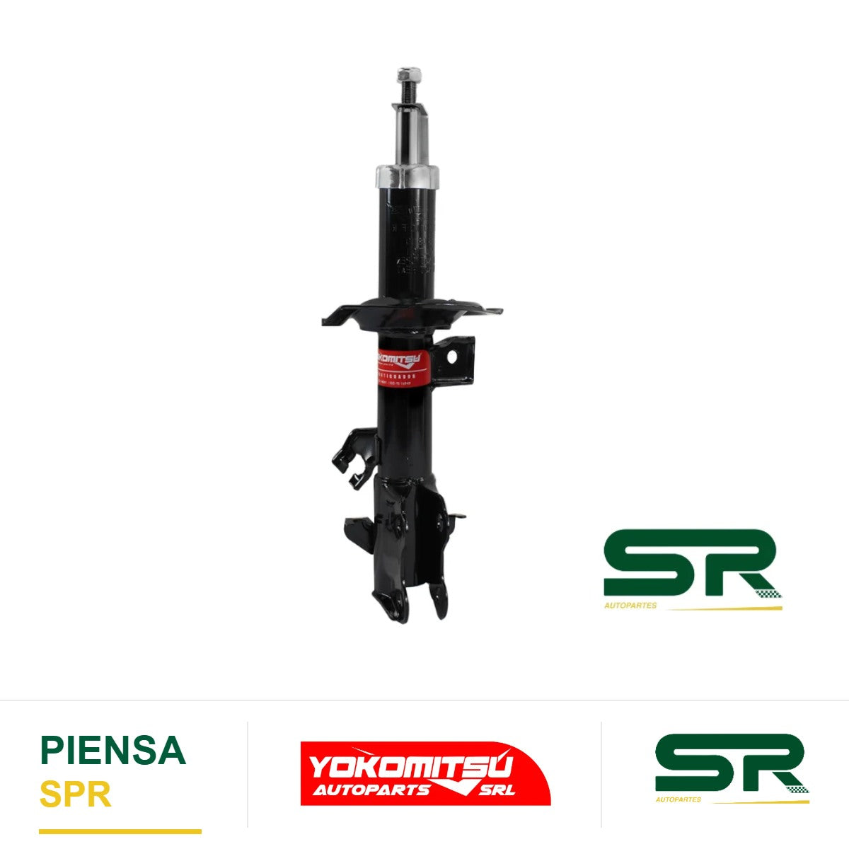 AMORTIGUADOR DELANTERO IZQUIERDO GAS (SEDAN/HATCHBACK) NISSAN TIIDA 1.6L/1.8L 2006-2017 YOKOMITSU