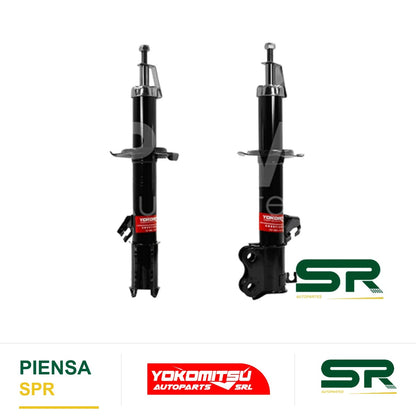AMORTIGUADOR DELANTERO IZQUIERDO GAS NISSAN MARCH 1.6L 2011-2024 YOKOMITSU