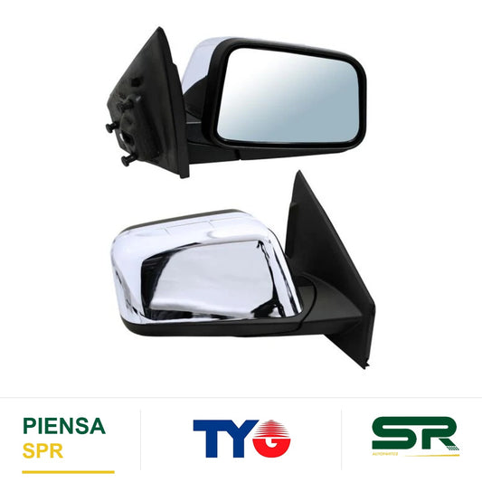 ESPEJO DERECHO ELÉCTRICO CON DESEMPAÑANTE CROMADO CON MEMORIA CON LUZ INFERIOR FORD EDGE PREMIUM 2007-2011 / FORD SEL 2007-2011 / FORD SE 2007-2011 / FORD LIMITED 2007-2011 / FORD 0 2007-2011 TYG