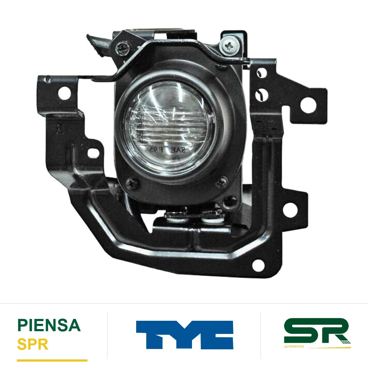 FARO DE NIEBLA IZQUIERDO CON FOCO MITSUBISHI LANCER 2004-2007 C / BASE TYC