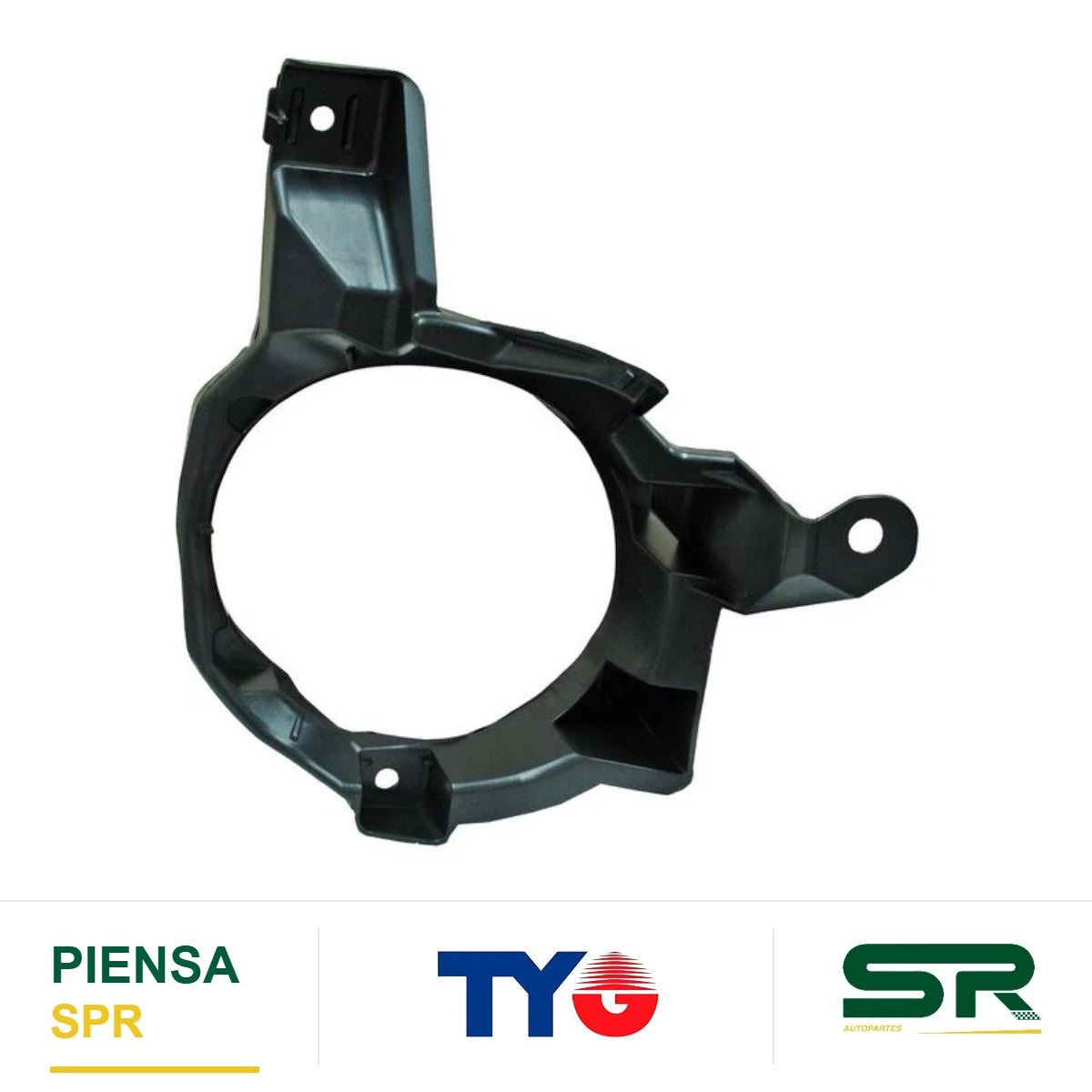 REJILLA IZQUIERDA PARA FARO DE NIEBLA TOYOTA RAV-4 2013-2015 TYG