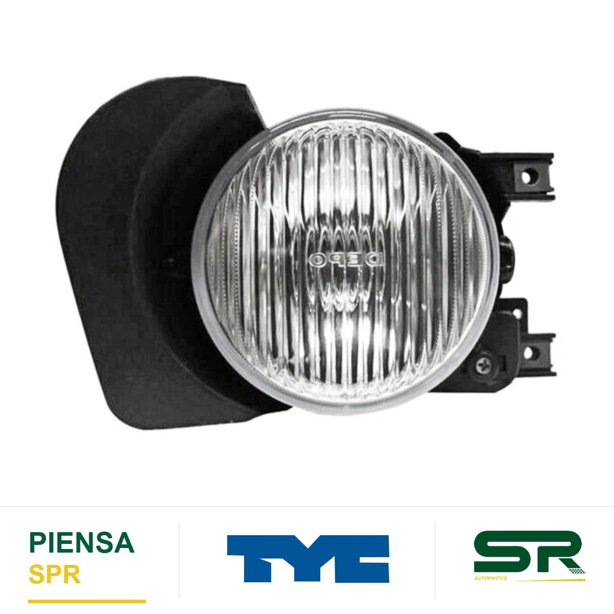 FARO DE NIEBLA DERECHO CON FOCO MITSUBISHI GALANT 2002-2003 C / BASE DEPO3 TYC