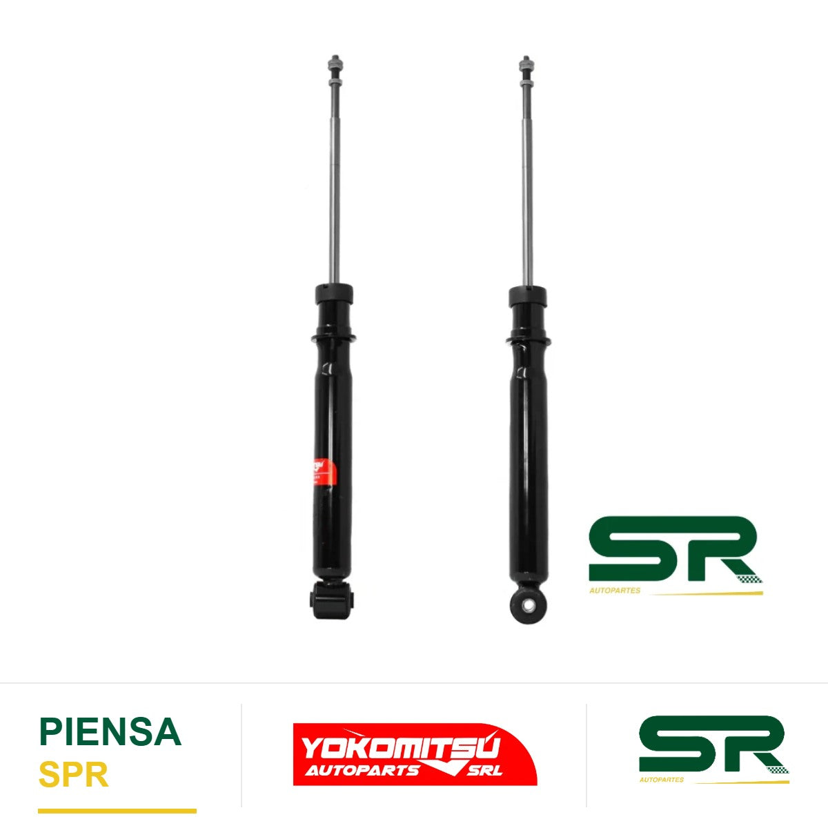 AMORTIGUADOR DELANTERO AMBOS LADOS GAS SIN BASE (VAGONETA/PICK-UP 2000-2009) VOLKSWAGEN POINTER 1.8L 1998-2009 YOKOMITSU