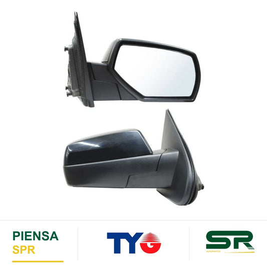 ESPEJO DERECHO CONTROL INTERIOR PARA PINTAR CHEVROLET PICKUP / CHEVROLET SIERRA SSV 2014-2016 / CHEVROLET WT 2014-2016 / CHEVROLET LTZ 2014-2016 / CHEVROLET LS 2014-2016 / CHEVROLET LT 2014-2016 / CHEVROLET SLE 2014-2016 / CHEVROLET SLT 2014-2016 TYG