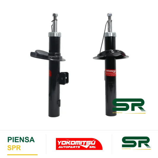 AMORTIGUADOR DELANTERO AMBOS LADOS GAS (PG 206 CC 2006-2009/PG 207 CC 2008-2012) PEUGEOT PG 206 1.4L/1.6L 1999-2009 YOKOMITSU