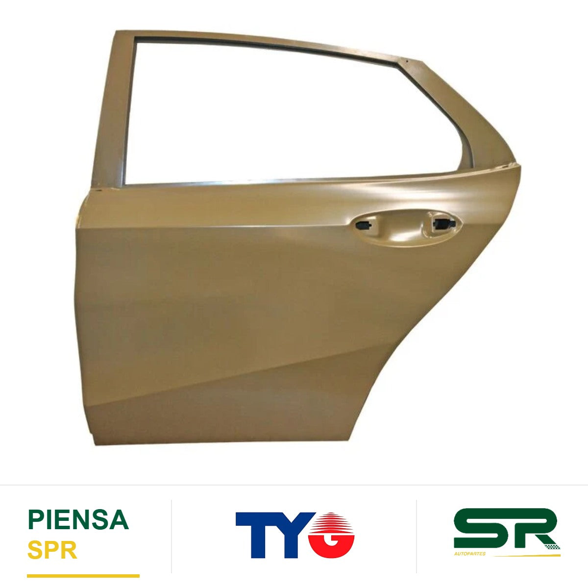 PUERTA TRASERA IZQUIERDA DODGE ATTITUDE 2025-2026 TYG