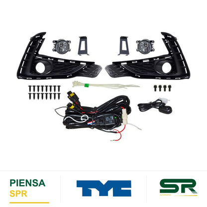 FARO DE NIEBLA JUEGO MG GT 2022-2023 C / PARRILLA TYC