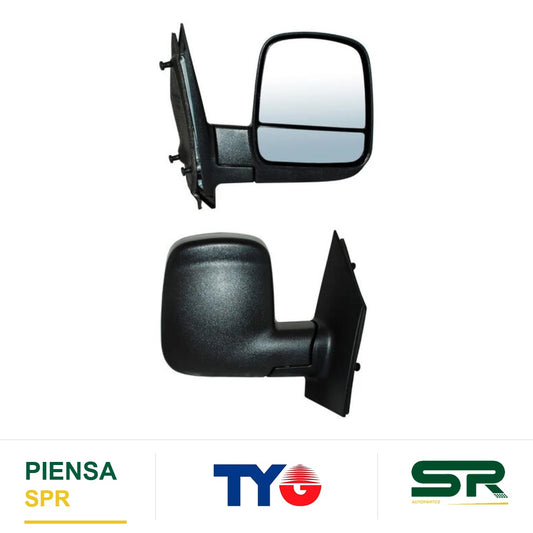 ESPEJO DERECHO MANUAL SIN CONTROL CHEVROLET CHEV EXPRESS VAN 2008-2018 / CHEVROLET LS 2008-2018 / CHEVROLET LT 2008-2018 / CHEVROLET SLE 2008-2018 / CHEVROLET SLT 2008-2018 TYG