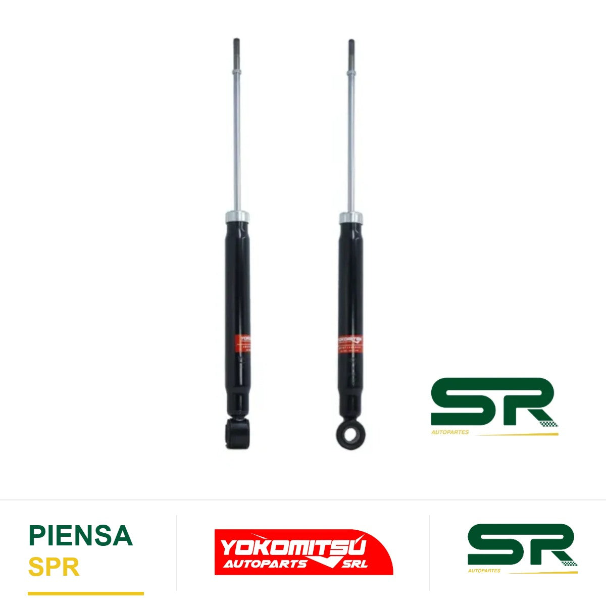 AMORTIGUADOR DELANTERO AMBOS LADOS GAS (7 ASIENTOS) TOYOTA SIENNA 3.5L 2004-2020 YOKOMITSU