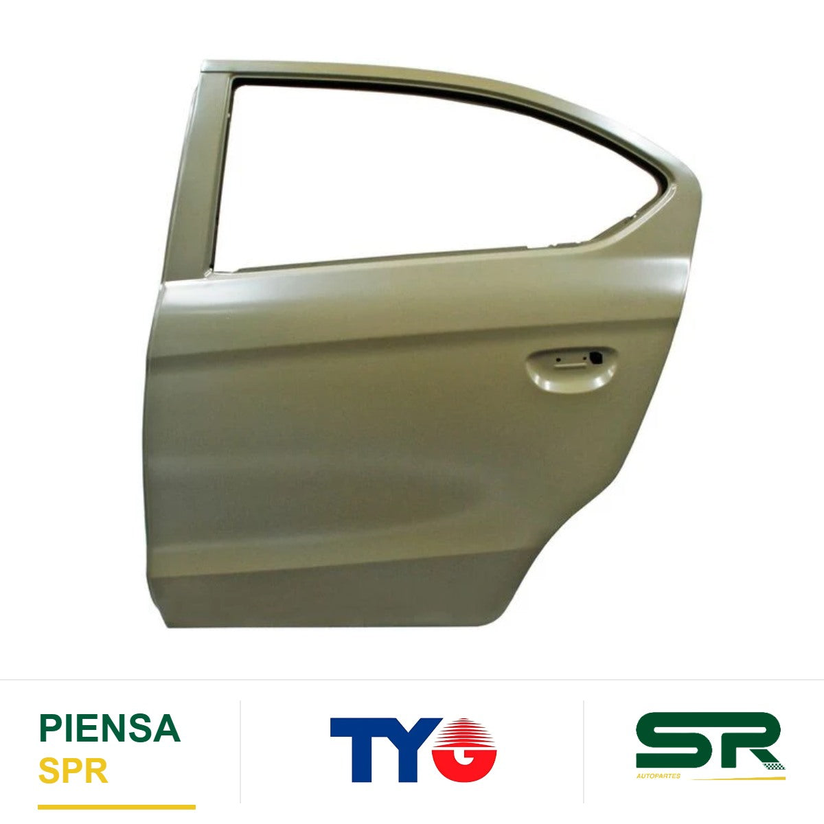 PUERTA TRASERA IZQUIERDA DODGE ATTITUDE 2015-2024 / MIRAGE G4 2019-2024 TYG