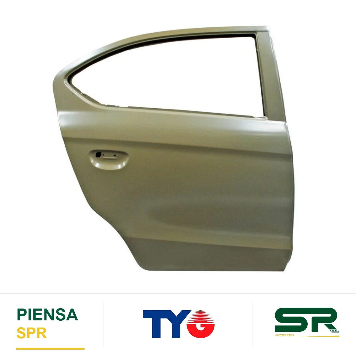 PUERTA TRASERA DERECHA DODGE ATTITUDE 2015-2024 / MIRAGE G4 2019-2024 TYG