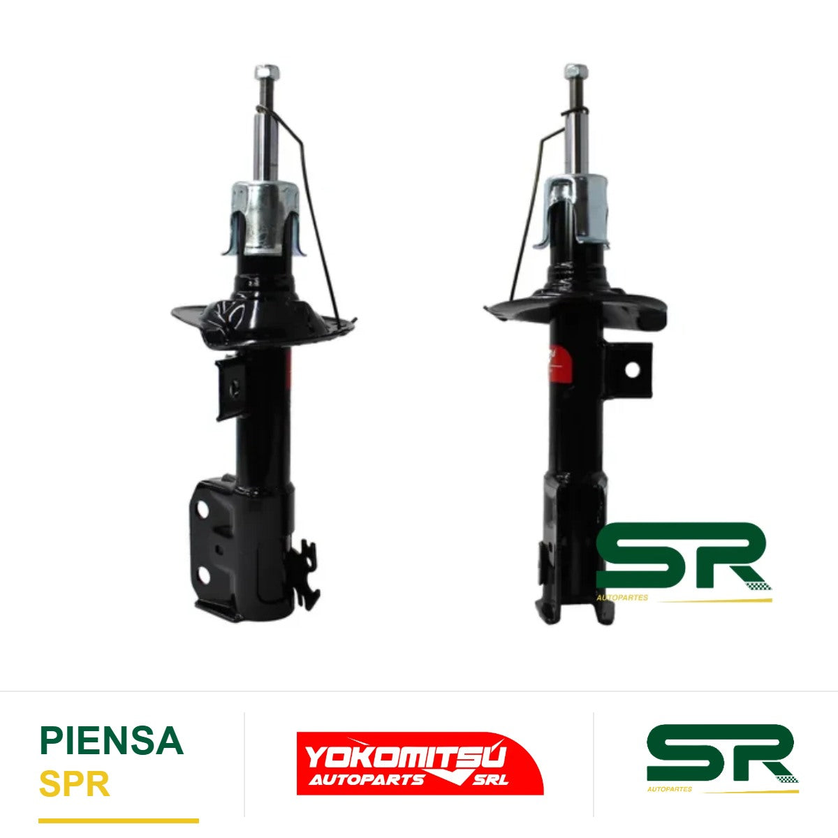 AMORTIGUADOR DELANTERO DERECHO GAS (SEDAN/HATCHBACK) TOYOTA YARIS 1.5L 2018-2022 YOKOMITSU