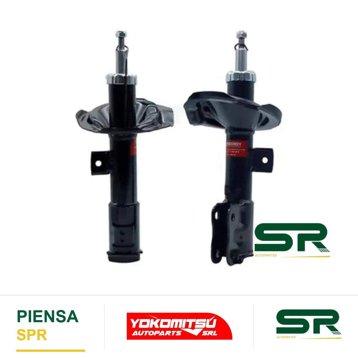 AMORTIGUADOR DELANTERO IZQUIERDO GAS MITSUBISHI LANCER 2.0L/2.4L 2008-2016 YOKOMITSU