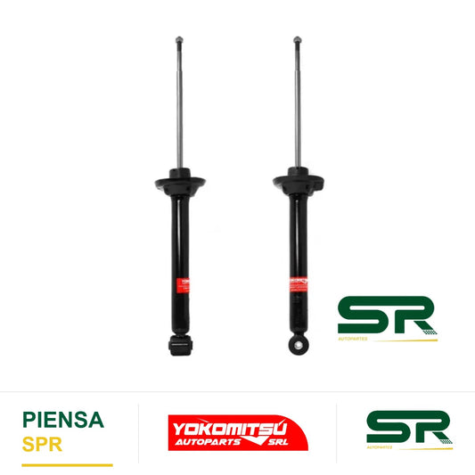 AMORTIGUADOR DELANTERO AMBOS LADOS GAS CON BASE (SAVEIRO 2010-2023) (SEDAN/HATCHBACK) VOLKSWAGEN GOL 1.6L 2009-2021 YOKOMITSU