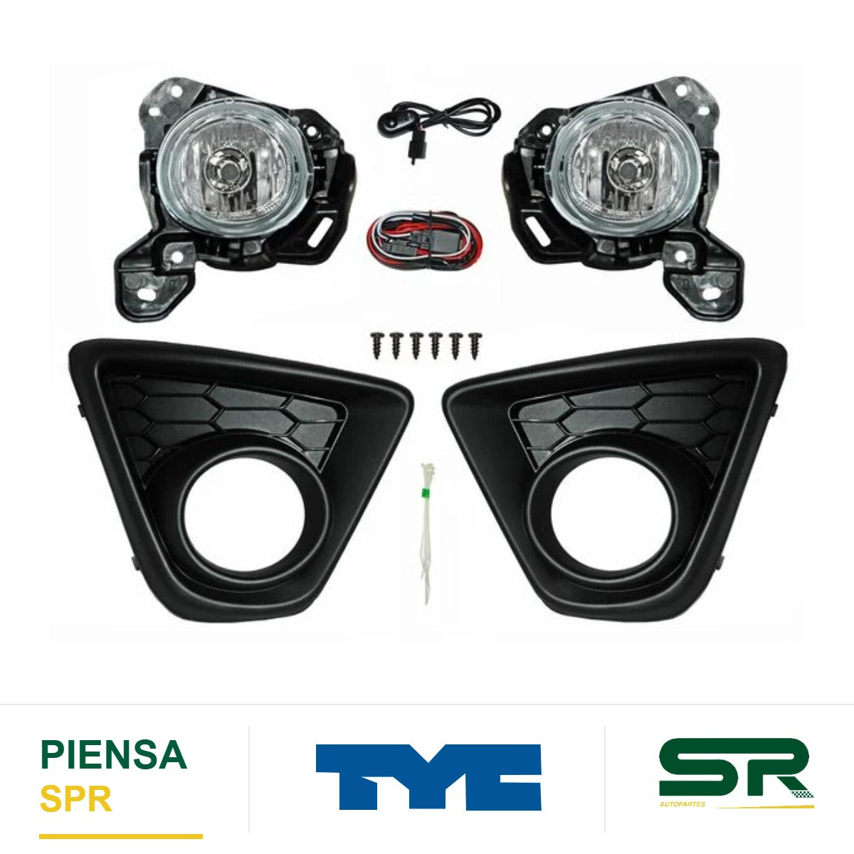 FARO DE NIEBLA JUEGO MAZDA CX-5 2013-2015 C / PARRILLA TYC
