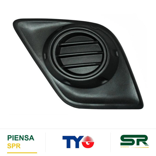 REJILLA IZQUIERDO SIN FARO DE NIEBLA TOYOTA HILUX 2016-2025 AGT CORRUGADA TYG