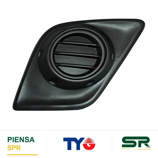 REJILLA DERECHO SIN FARO DE NIEBLA TOYOTA HILUX 2016-2025 AGT CORRUGADA TYG