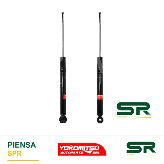 AMORTIGUADOR DELANTERO AMBOS LADOS GAS (CABRIO 1998-2002) VOLKSWAGEN JETTA/GOLF A2/A3 1.8L/2.0L 1987-1998 YOKOMITSU