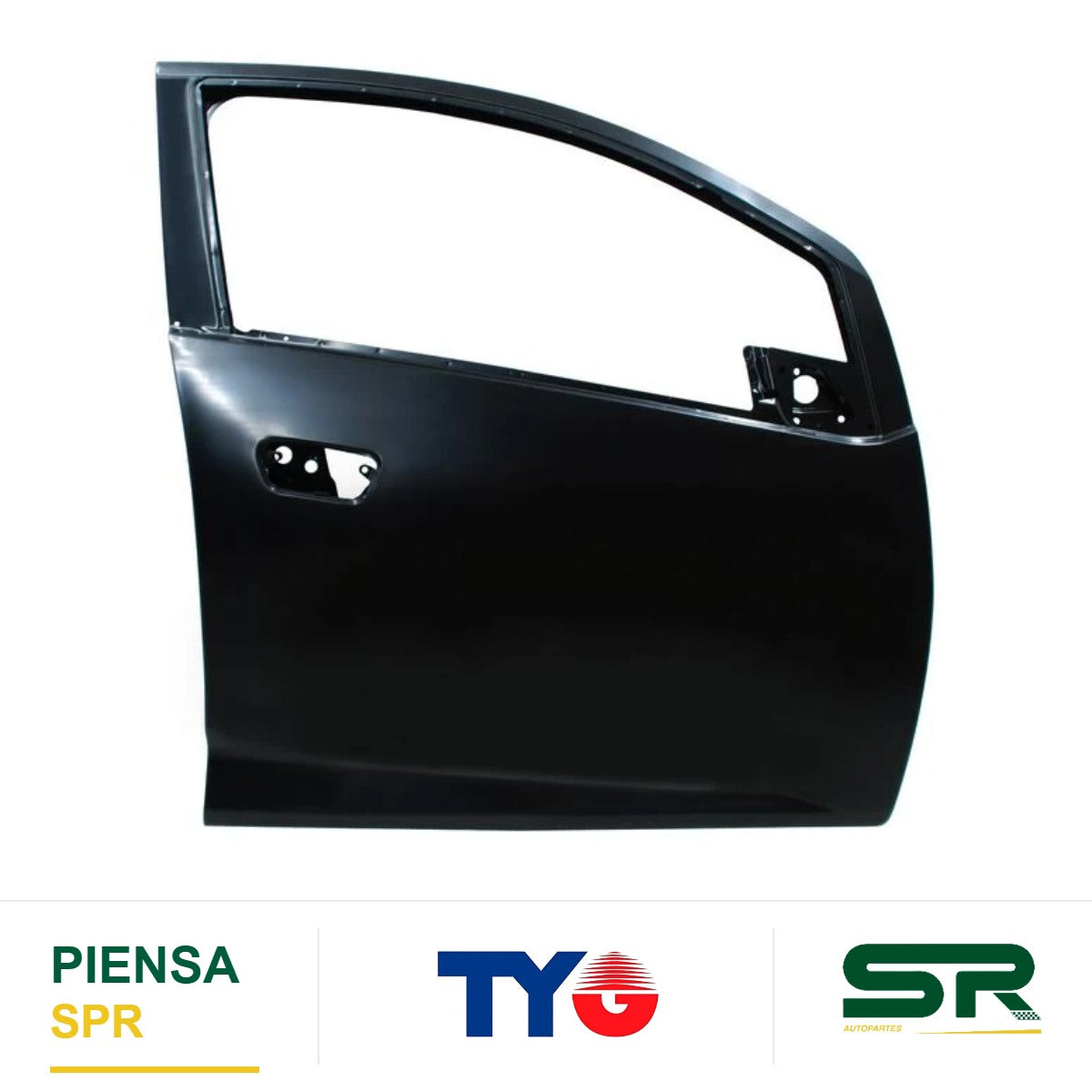PUERTA DELANTERA DERECHA CHEVROLET SPARK 2011-2017 / BEAT 2018-2021 TYG