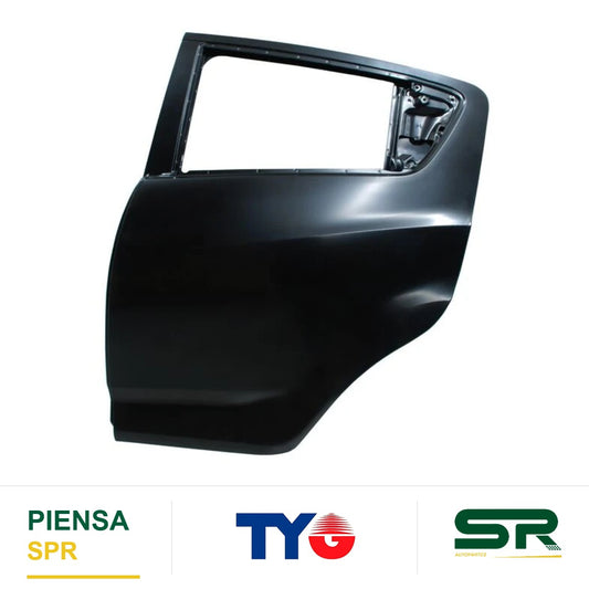 PUERTA TRASERA IZQUIERDA CHEVROLET SPARK 2011-2017 / BEAT 2018-2021 5P TYG